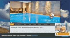 Desktop Screenshot of immosylt.com